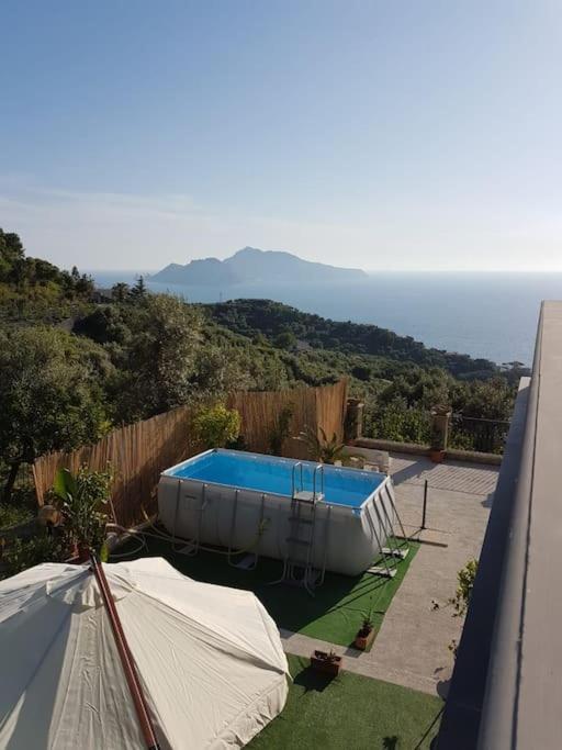 Villa Capri Wonderful View Massa Lubrense Buitenkant foto