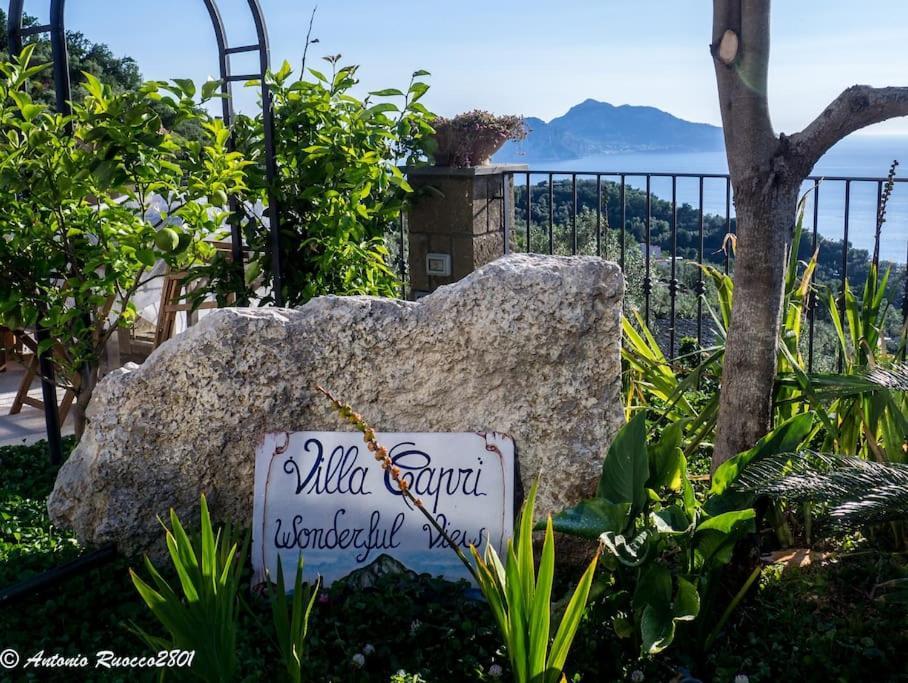 Villa Capri Wonderful View Massa Lubrense Buitenkant foto