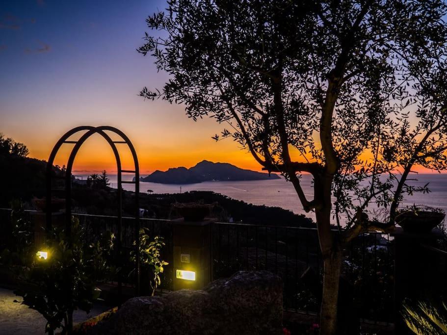Villa Capri Wonderful View Massa Lubrense Buitenkant foto